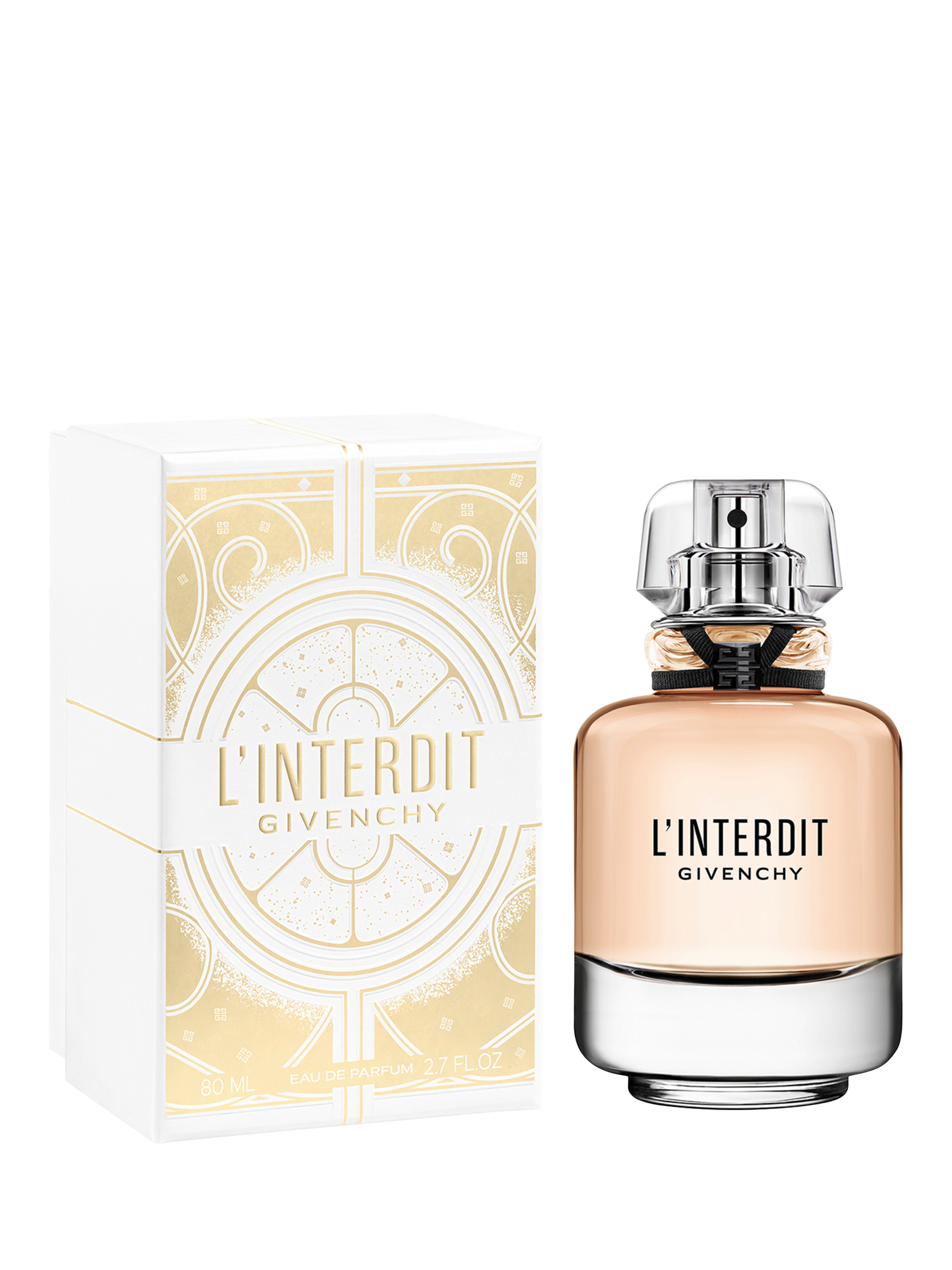 Product image 1 of 3, which shows Givenchy Limited Edition L'Interdit Eau de Parfum 80ml Christmas Pre-Pack