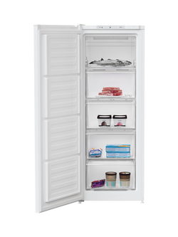 Beko FNE4545W Freestanding Freezer, White - view 2, White