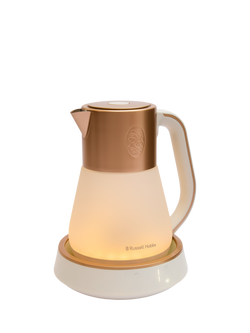 Russell Hobbs Calm™ Electric Kettle, 1.7L, White, White