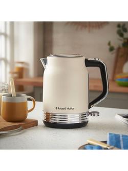 Russell Hobbs Hanley Kettle, 1.7L, Jasmine White - view 2, Jasmine White