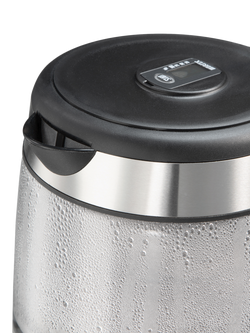 Russell Hobbs 20760-10 Purity Glass Kettle, 1L, Silver - view 2, Silver