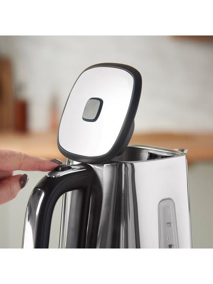 Russell Hobbs Distinctions Jug Kettle, 1.7L, Titanium - view 2, Titanium