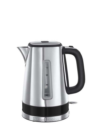 Russell Hobbs Distinctions Jug Kettle, 1.7L, Black, Black