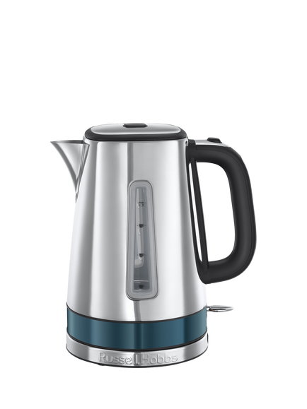 Russell Hobbs Distinctions Jug Kettle, 1.7L, Ocean Blue, Ocean Blue