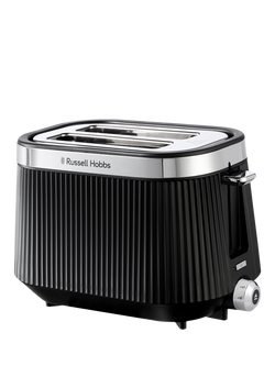 Russell Hobbs Brontë 2 Slice Toaster, Black, Black
