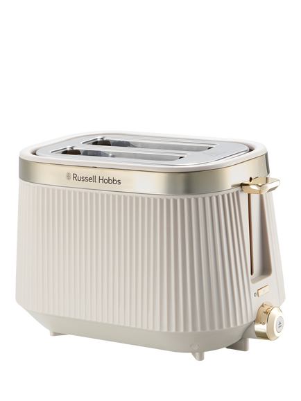 Russell Hobbs Brontë 2 Slice Toaster, Stone, Stone