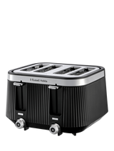 Russell Hobbs Brontë 4 Slice Toaster, Black