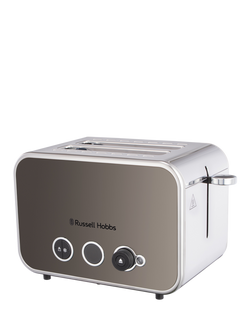 Russell Hobbs Distinctions 2 Slice Toaster, Titanium, Titanium