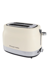 Russell Hobbs Hanley 2 Slice Toaster, Jasmine White
