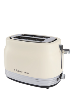 Russell Hobbs Hanley 2 Slice Toaster, Jasmine White, Jasmine White