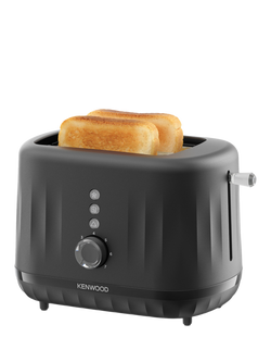 Kenwood Ripple TCP06 2 Slice Toaster - view 2, Midnight Black