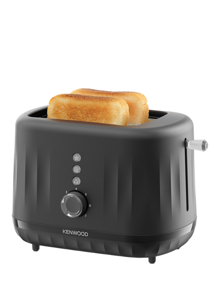 Kenwood Ripple TCP06 2 Slice Toaster - view 2, Midnight Black