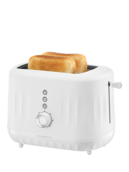 Kenwood Ripple TCP06 2 Slice Toaster - view 2, Pure White