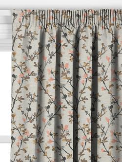John Lewis Elena Blossom Made to Measure Curtains or Roman Blind, Multi - view 2, Multi