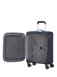 American Tourister Cloudrider Non-Expandable Cabin Suitcase, Sky Navy