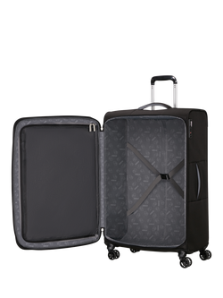 American Tourister Cloudrider Expandable Large Suitcase, 118L - view 2, Jet Black