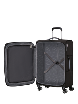 American Tourister Cloudrider Expandable Medium Suitcase, 74L - view 2, Jet Black