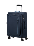 American Tourister Cloudrider Expandable Medium Suitcase, 74L, Sky Navy