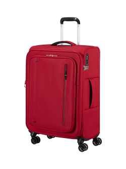 American Tourister Cloudrider 4-Wheel Expandable Medium Suitcase, 74L, Astral Red