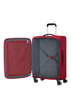 American Tourister Cloudrider 4-Wheel Expandable Medium Suitcase, 74L - view 2, Astral Red