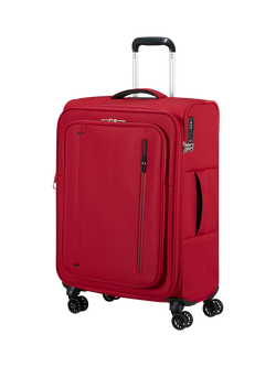 American Tourister Cloudrider 4-Wheel Expandable Cabin Suitcase, 43L, Astral Red