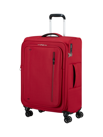 American Tourister Cloudrider 4-Wheel Expandable Cabin Suitcase, 43L, Astral Red