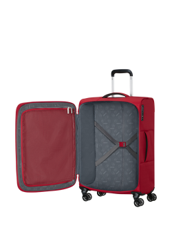 American Tourister Cloudrider 4-Wheel Expandable Cabin Suitcase, 43L - view 2, Astral Red