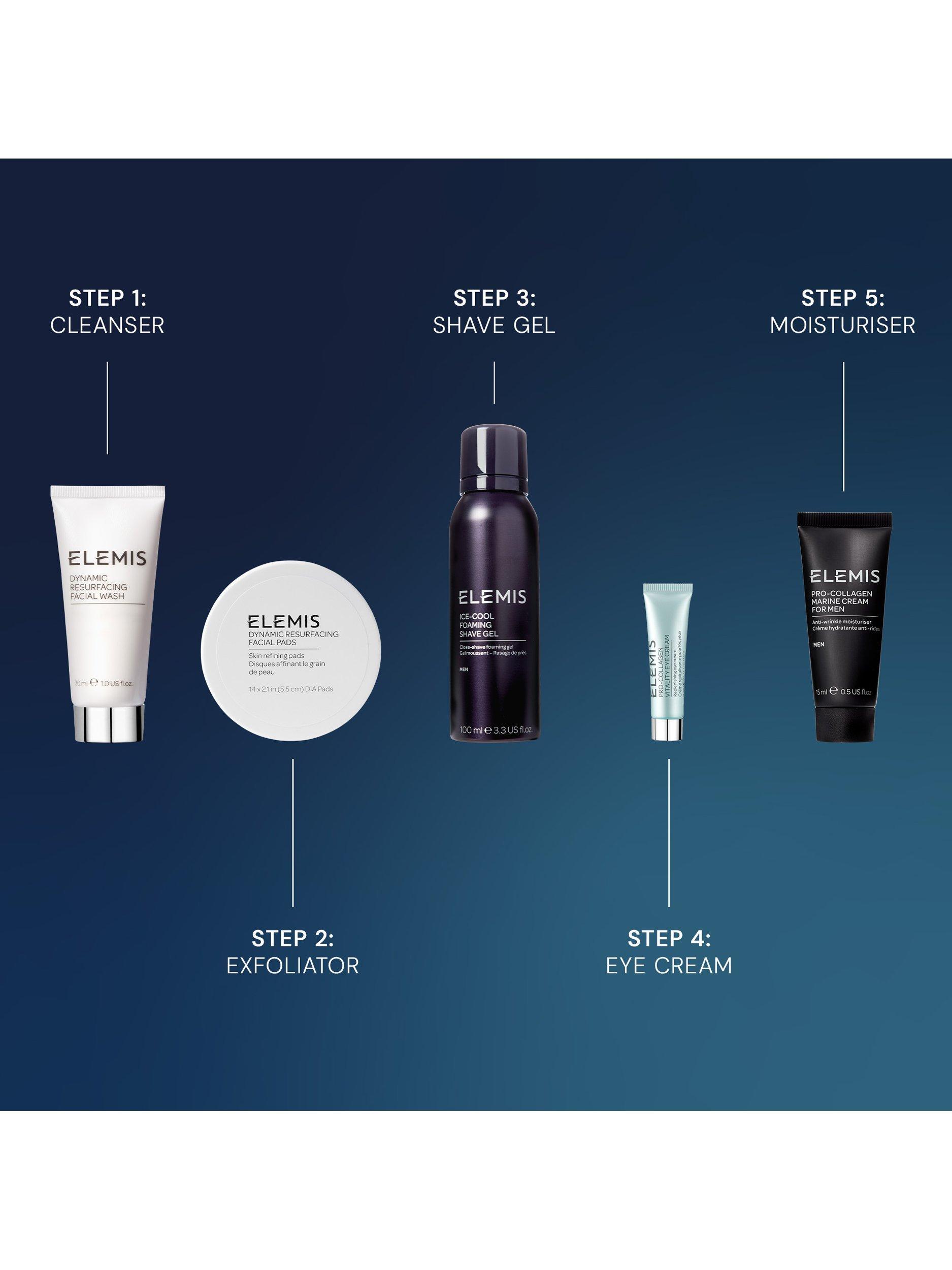 Product image 5 of 6, which shows Elemis Away for the Holidays Men's Collection Skincare Gift Set