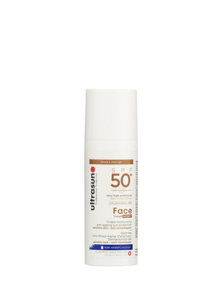 Ultrasun Face Tinted SPF 50+ Sun Cream, 50ml, 
