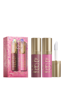Too Faced Limited Edition Cloud Crush Whipped Lip & Cheek Duo Makeup Gift Set, Pink