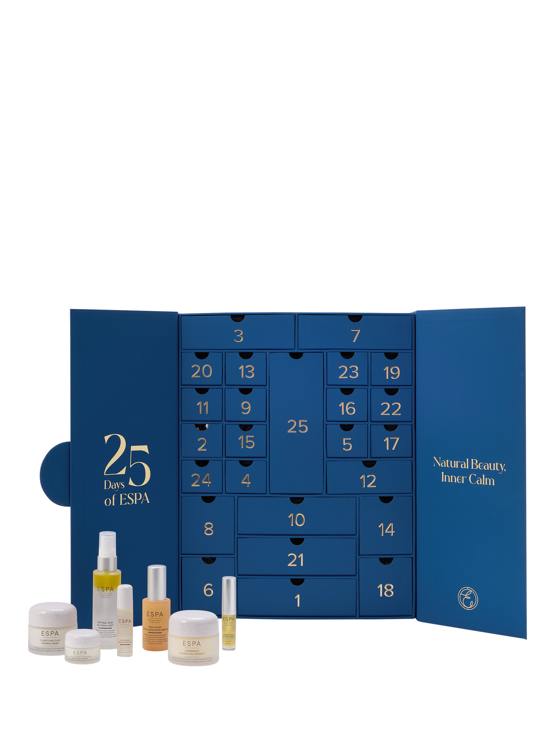 Product image 1 of 11, which shows ESPA Wellness Advent Calendar