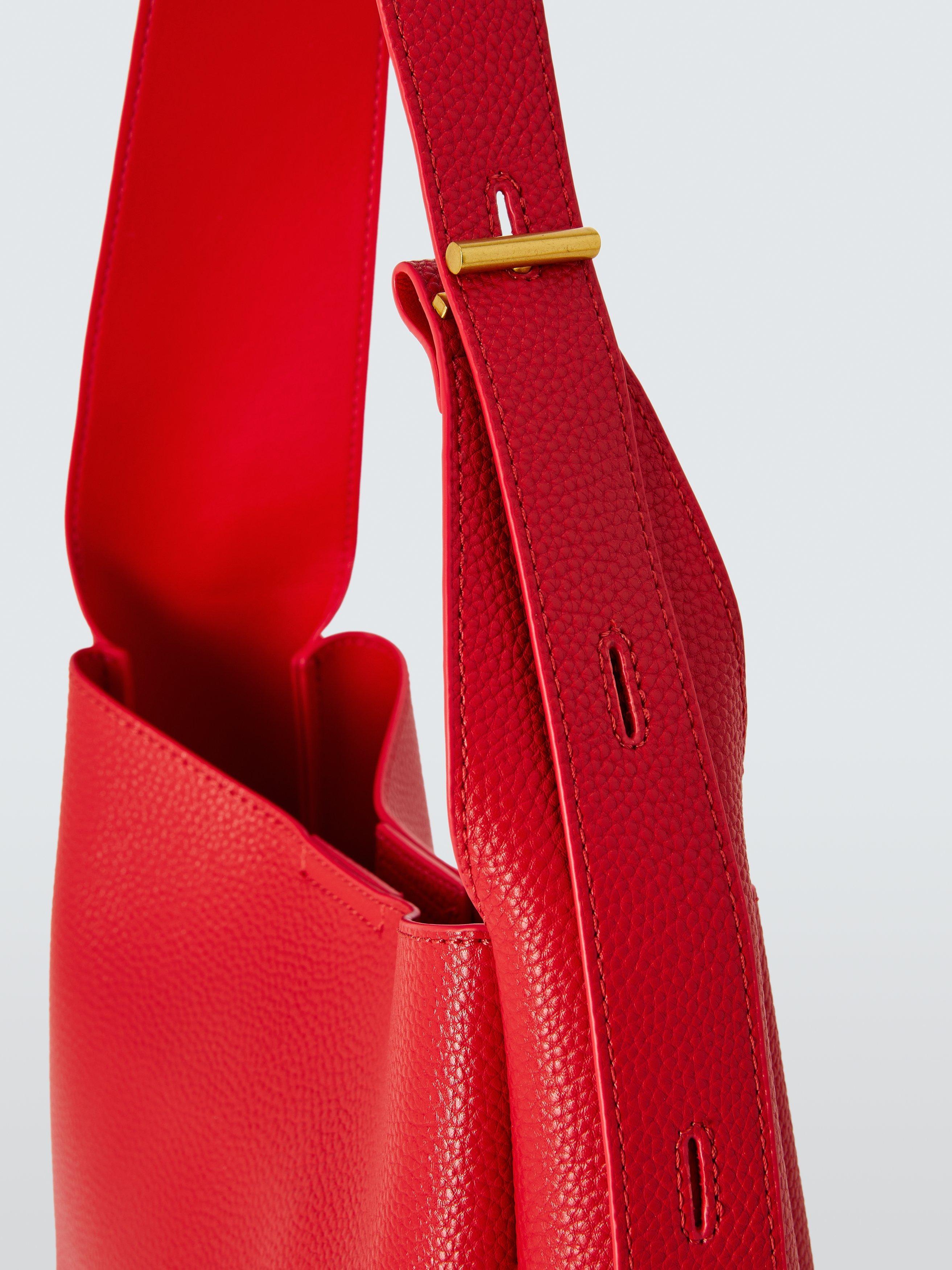 Product image 5 of 6, which shows John Lewis Hobo Bag, Red