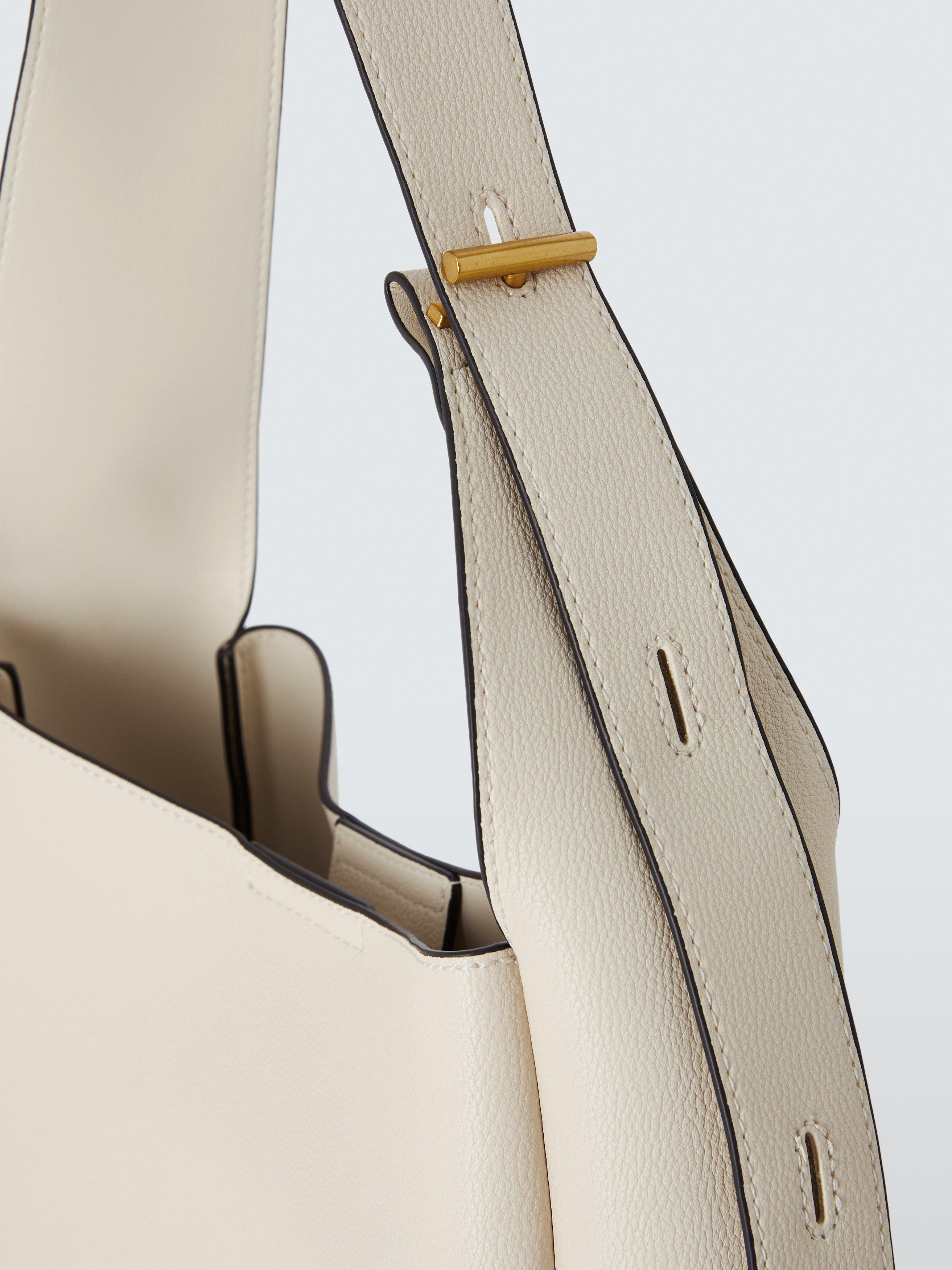 Product image 5 of 6, which shows John Lewis Hobo Bag, White