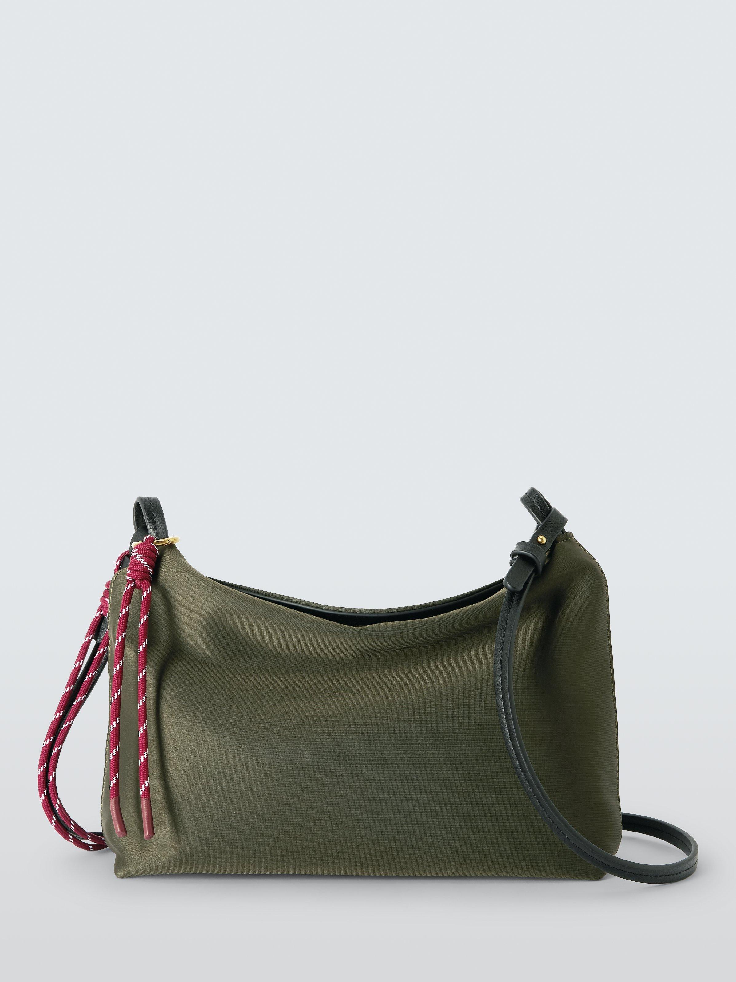 Product image 1 of 6, which shows John Lewis Crossbody Bag, Khaki