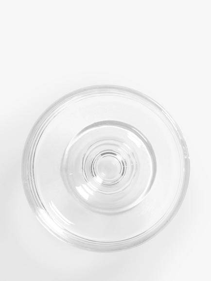 John Lewis Glass Sundae Dish, Set of 4, 10cm, Clear - view 2, Clear