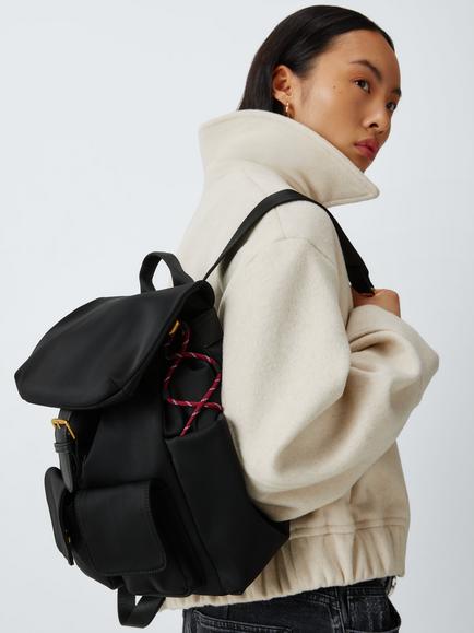 John Lewis Sage Backpack, Black - view 2, Black
