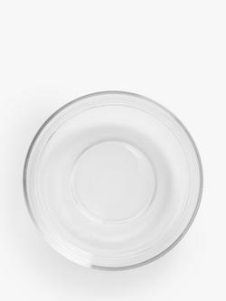 John Lewis Glass Serve Bowl, 22cm, Clear - view 2, Clear