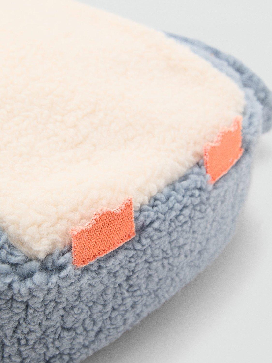 Product image 4 of 5, which shows Mango Kids' Pingu Penguin Backpack Bag, Pastel Blue