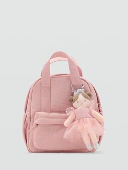 Mango Kids' Ballet Backpack Bag, Pastel Pink, Pastel Pink