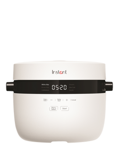 Instant Pot 12 Cup Rice Cooker Steamer, White