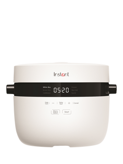 Instant Pot 12 Cup Rice Cooker & Steamer, White, White