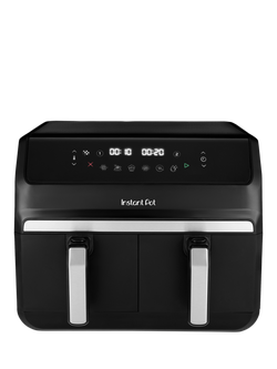 Instant Pot Vortex Dual Air Fryer, 8L, Black, Black