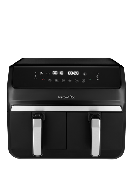 Instant Pot Vortex Dual Air Fryer, 8L, Black, Black