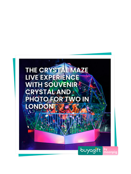 Buyagift THe Crystal Maze Live Experience Gift Experience, Multi