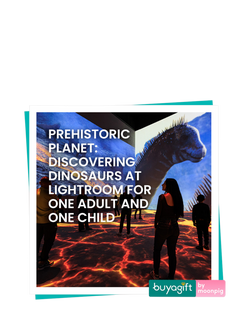 Buyagift Prehistoric Planet: Discovering Dinosaurs Adult & Child Gift Experience, Multi