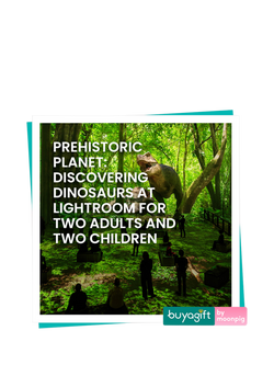 Buyagift Prehistoric Planet: Discovering Dinosaurs Family Gift Experience, Multi