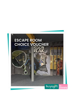 Buyagift Escape Room Choice Voucher Gift Experience, Multi