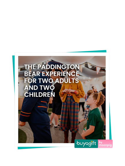 Buyagift The Paddington Bear Experience for 2 Adults & 2 Children Gift Experience, Multi