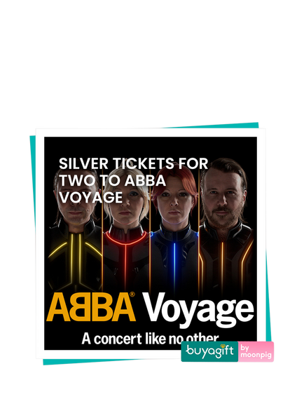 Buyagift ABBA Voyage Silver Tickets for 2 Gift Experience, Multi