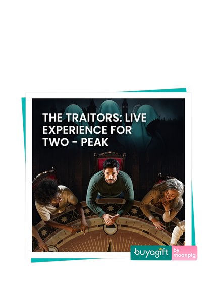 Buyagift The Traitors Live for 2 Peak Gift Experience, Multi